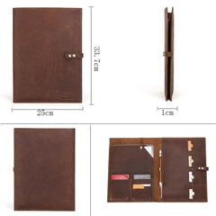 Funda de cuero Retro Crazy Horse para iPad Pro 12.9