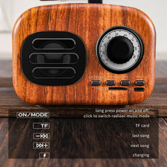 Altavoz retro inalámbrico Bluetooth