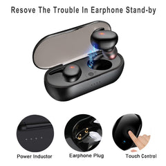 Y30 Auricular inalámbrico Bluetooth 5.0 Mini...