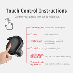 Y30 Auricular inalámbrico Bluetooth 5.0 Mini...