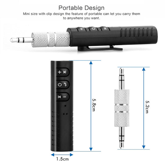 Receptor de audio Bluetooth Lavalier de 3,5 ...