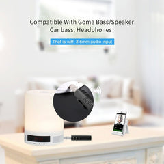 Receptor de audio Bluetooth Lavalier de 3,5 ...