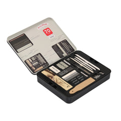 KALOUR 70 en 1 Sketch Pencil Iron Box Set Sk...