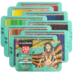 Juego de lápices de plomo de 240 colores Kal...