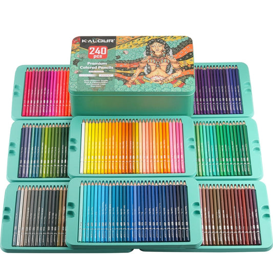 Juego de lápices de plomo de 240 colores Kal...
