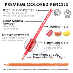 Juego de lápices de plomo de 240 colores Kal...