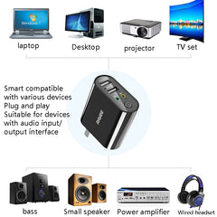 RAYEE K8 Receptor y transmisor de audio Blue...