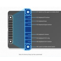 VEIKK VK1060PRO tableta Digital tablero pint...