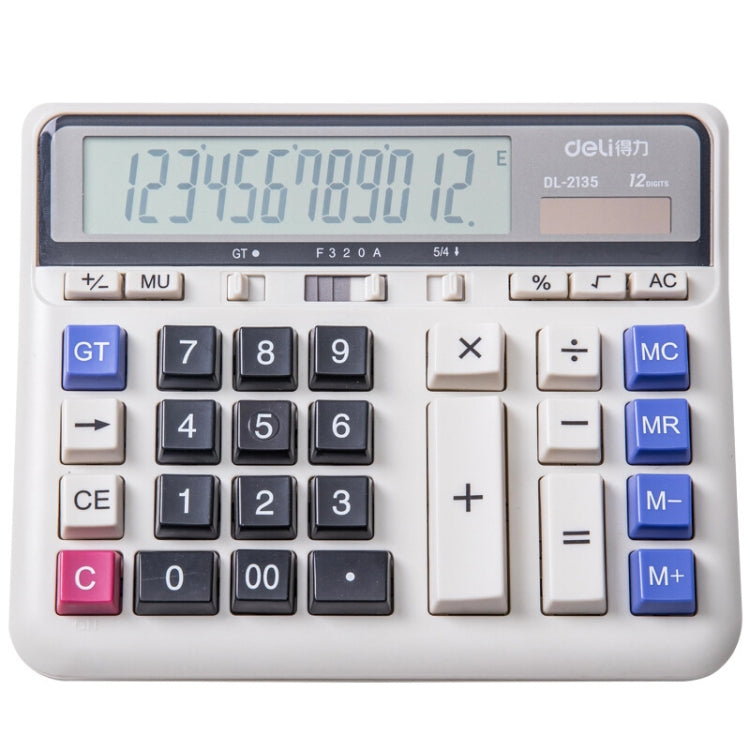 Deli 2135 Computadora Teclado Calculadora Bo...