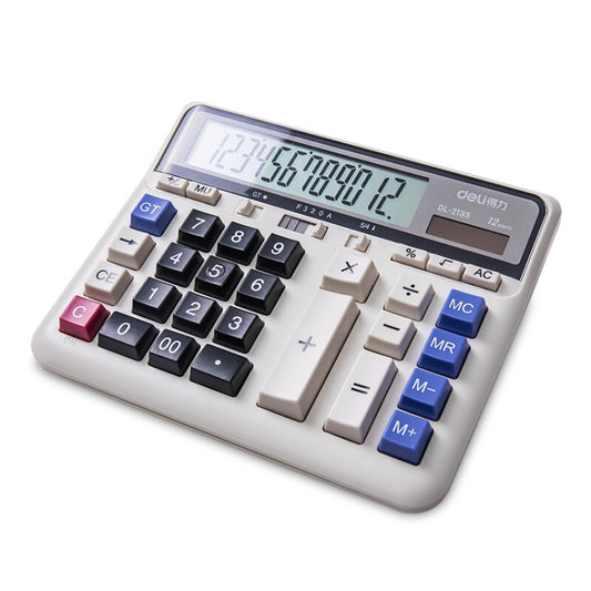 Deli 2135 Computadora Teclado Calculadora Bo...