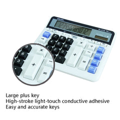 Deli 2135 Computadora Teclado Calculadora Bo...
