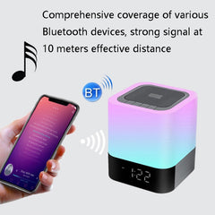 Mini altavoz de escritorio con luz nocturna