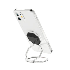 Hebilla de anillo de teléfono móvil adhesiva de metal de 2 piezas