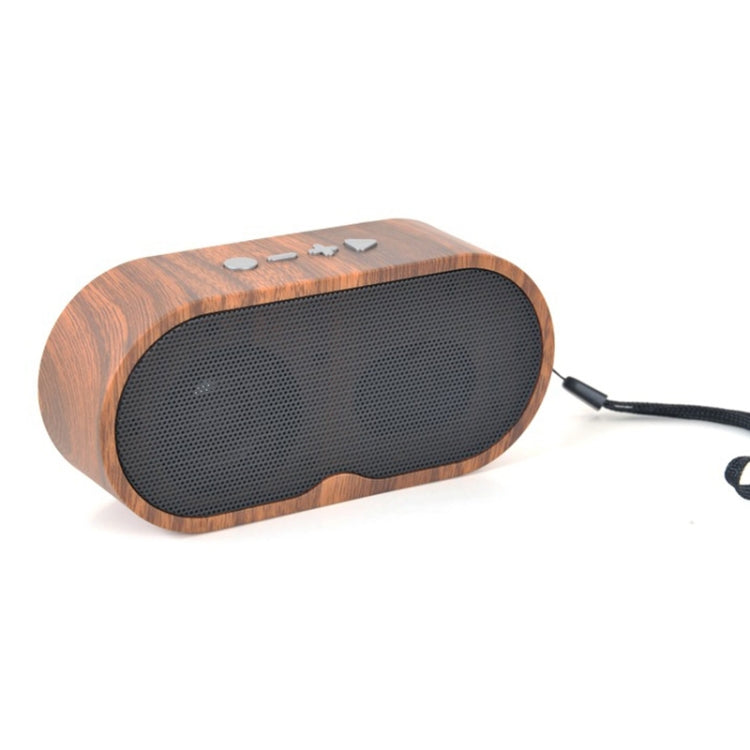 Altavoz Bluetooth F3 retro de grano de madera