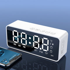 ZXL-G50 Mini Espejo Alarma Altavoz Bluetooth...