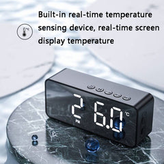 ZXL-G50 Mini Espejo Alarma Altavoz Bluetooth...