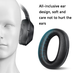 2 orejeras de cuero para auriculares Sony 10...