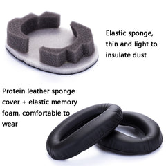 2 orejeras de cuero para auriculares Sony 10...