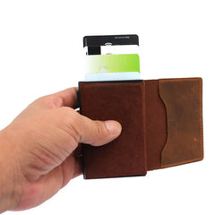 Cartera de posicionamiento antirrobo para ho...