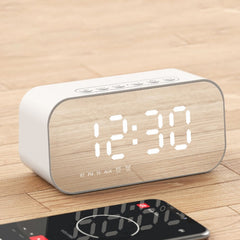 Havit M3 Subwoofer Mini Mirror Clock Altavoz...