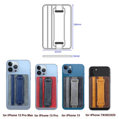 2 uds. Funda de cuero para tarjeta de teléfo...