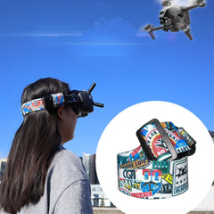 Vuelo Video Gafas Graffiti Color Diadema Cor...