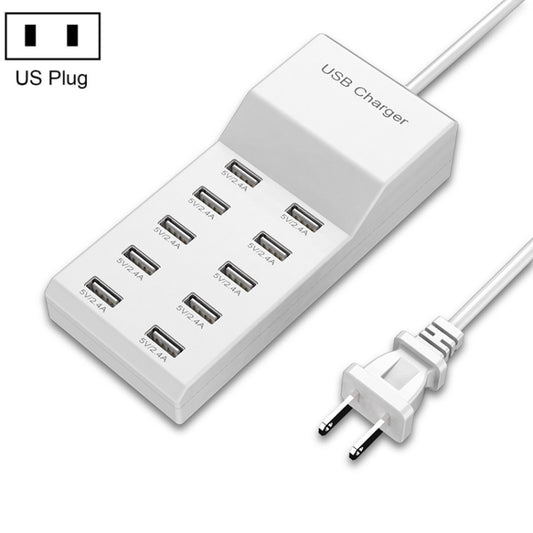 Cargador multipuerto USB Adaptador rápido un...