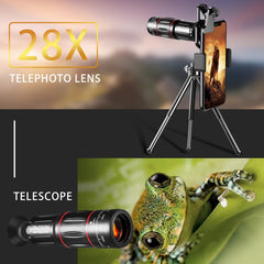 Telescopio de lente universal para teléfono ...