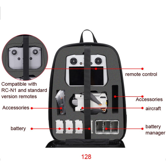 Mochila impermeable de compresión rígida par...