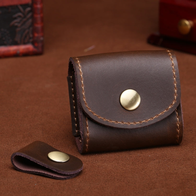 S122 Vintage Mini bolso de piel para auricul...