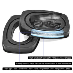 1 par de almohadillas para los oídos para Howard Leight de Honeywell Impact