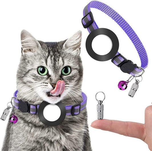 Collar con colgante de dirección antipérdida...
