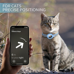 Para Airtag Tracker Funda protectora Pet PU ...