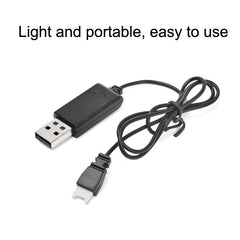 10PCS Cable de carga USB sin protección para Drone