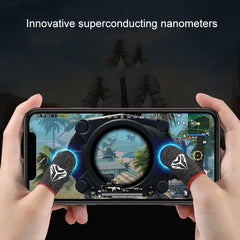 Guantes de dedos superconductores resistentes al sudor para juegos