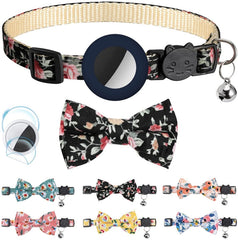 Collar para mascotas con lazo impreso antipé...