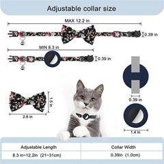 Collar para mascotas con lazo impreso antipé...