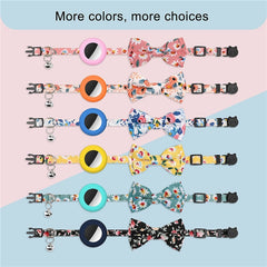 Collar para mascotas con lazo impreso antipé...