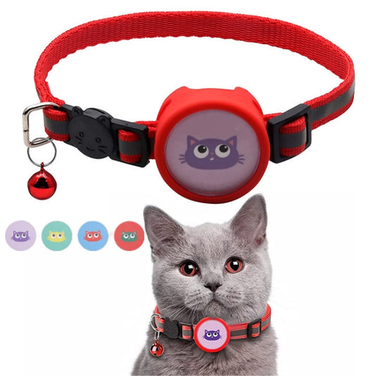 Collar reflectante para mascotas con campana...