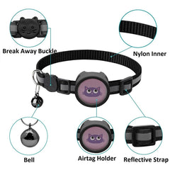 Collar reflectante para mascotas con campana...