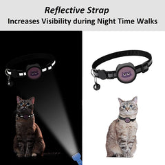 Collar reflectante para mascotas con campana...