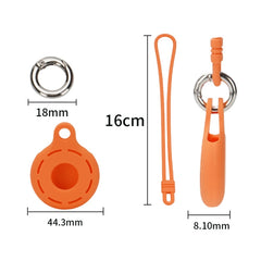 Para Airtag Tracking Anti-Lost Locator Funda...