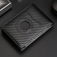 Monedero de cuero para hombre con tarjetero ...