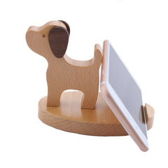 Soporte para teléfono móvil de madera Soport...