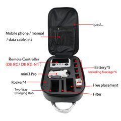 Mochila de fibra de carbono de PC de carcasa...