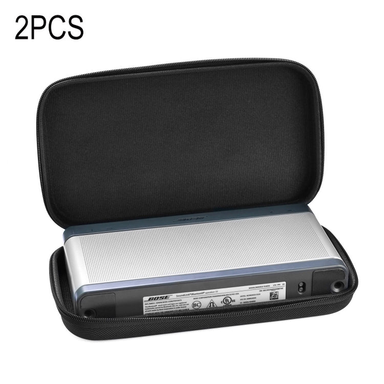 Bolsa de almacenamiento de altavoz Bluetooth de 2 piezas para Bose Soundlink 3