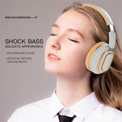 Auriculares Bluetooth inalámbricos plegables H7