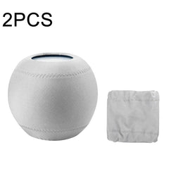 2 piezas para Homepod Mini altavoz inteligente cubierta antipolvo