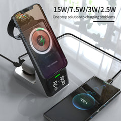 H27 15W 6 en 1 con función de reloj Cargador...