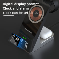 H27 15W 6 en 1 con función de reloj Cargador...